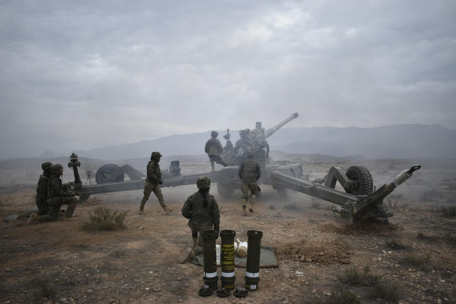 Los Regulares de Melilla se prueban en Viator: guerra total en el ejercicio Alhucemas 25