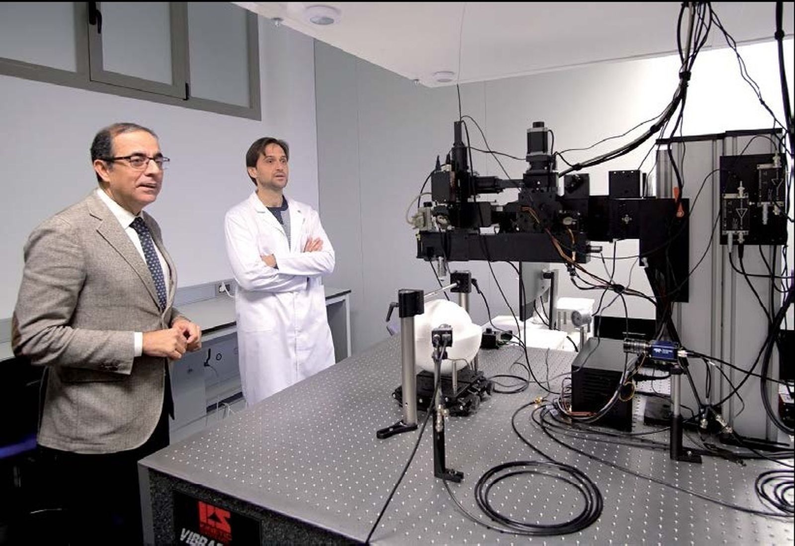 Microscopio multifotón, único en España.