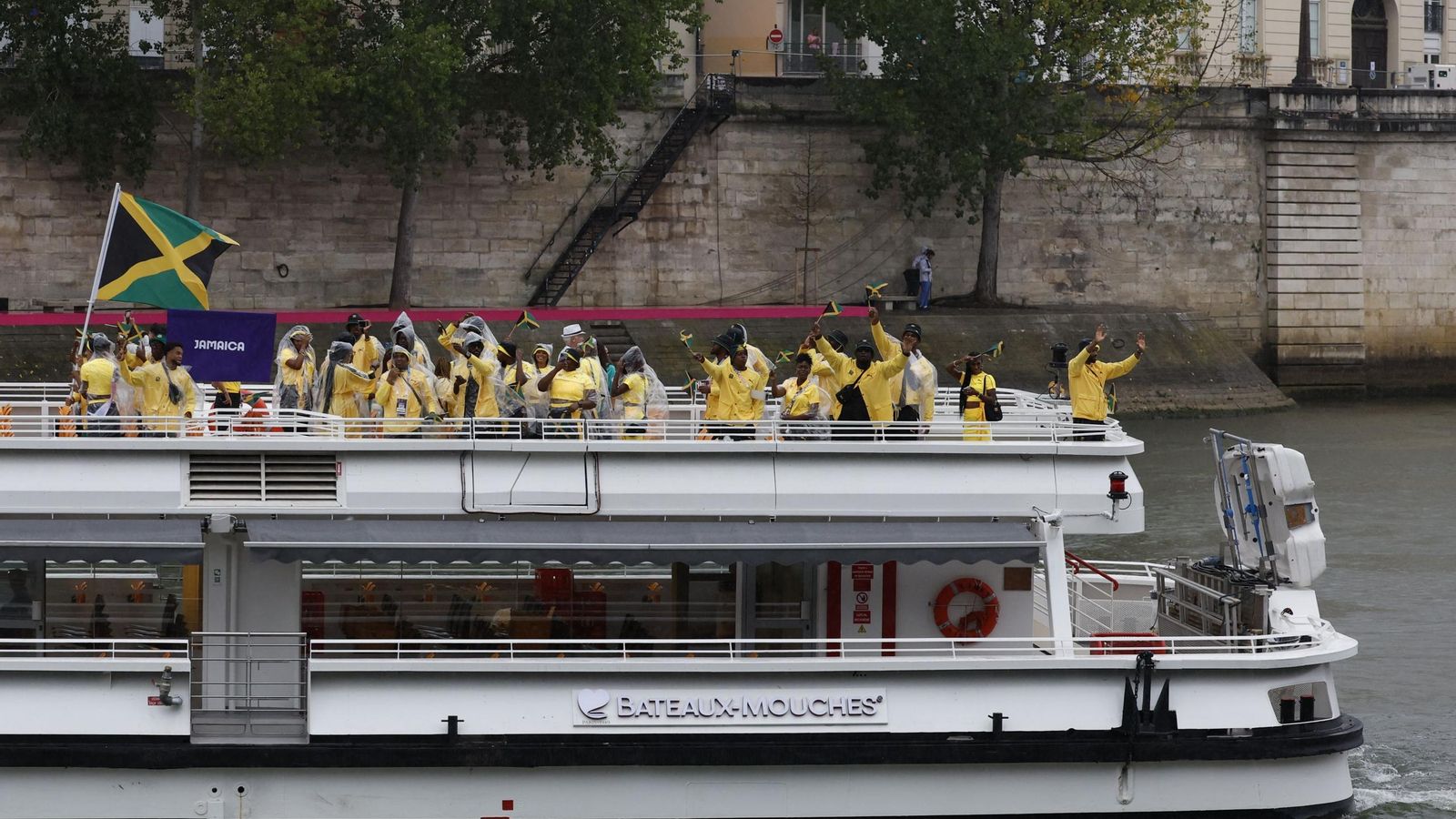 Las fotos de la ceremonia de inauguración de los Juegos Olímpicos de París 2024