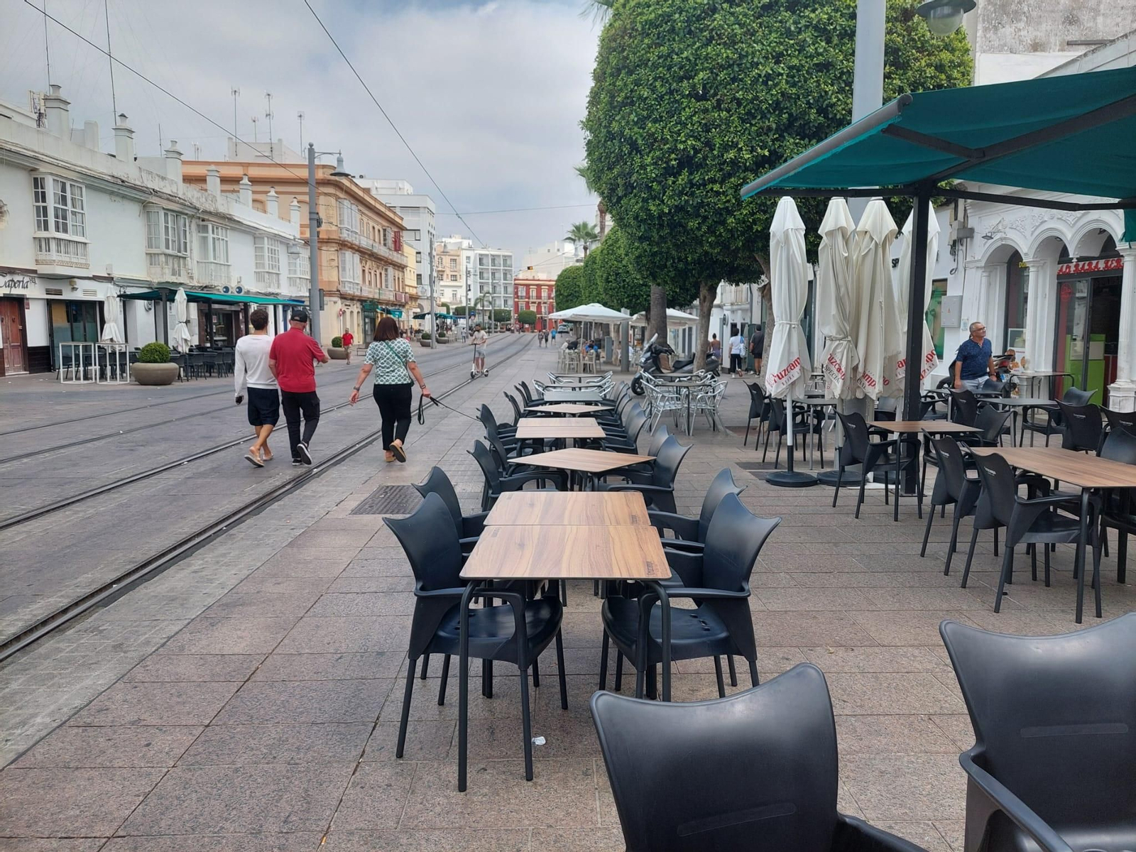 Los turnos de almuerzo se han visto mermados de clientela.