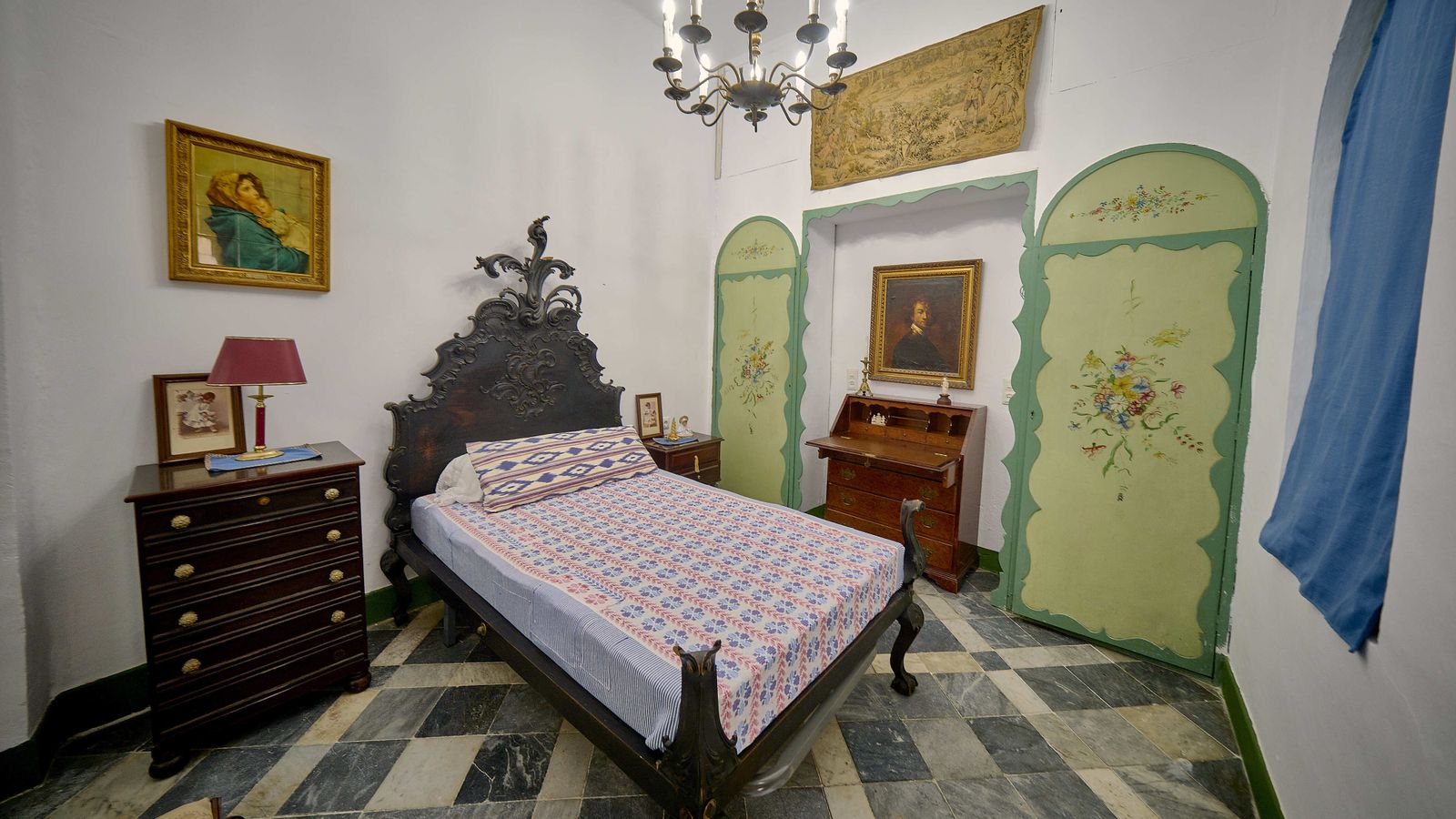 Interior de la finca en Antonio López 7.