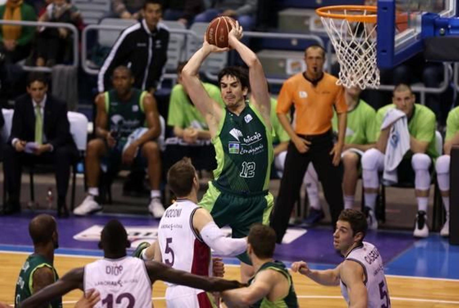 Las imágenes del Unicaja-Laboral Kutxa