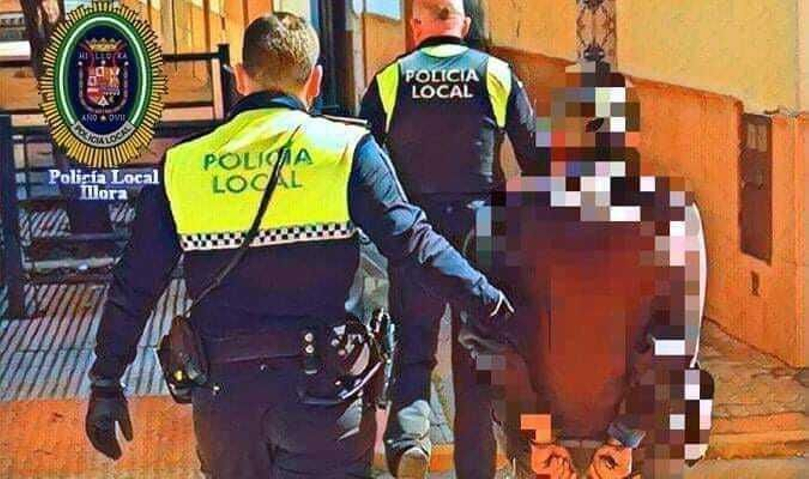 Los agentes detuvieron al copiloto.