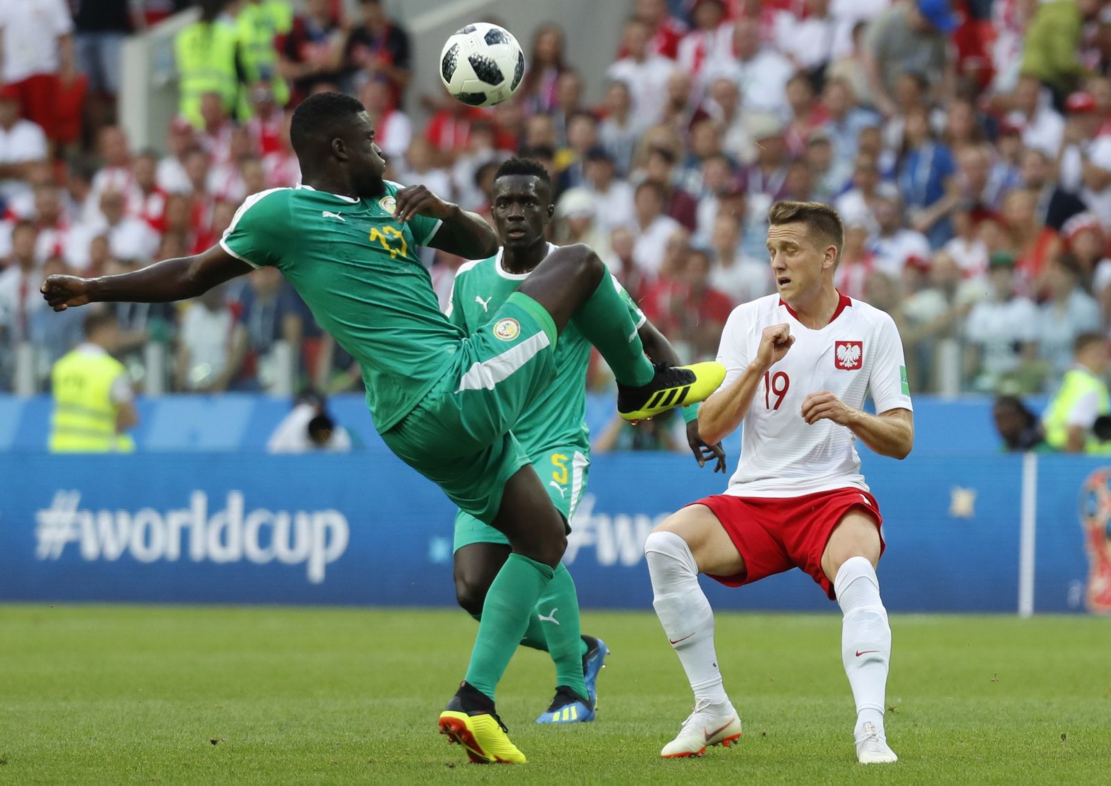 Las imágenes del Polonia-Senegal