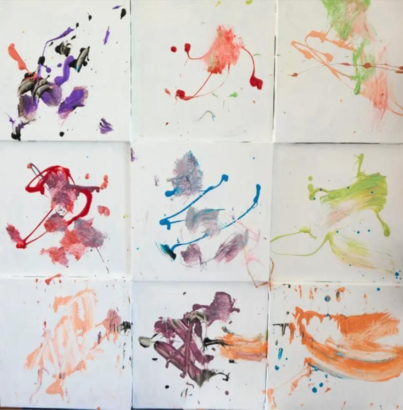 Una exposición presenta por primera vez cuadros pintados por chimpancés