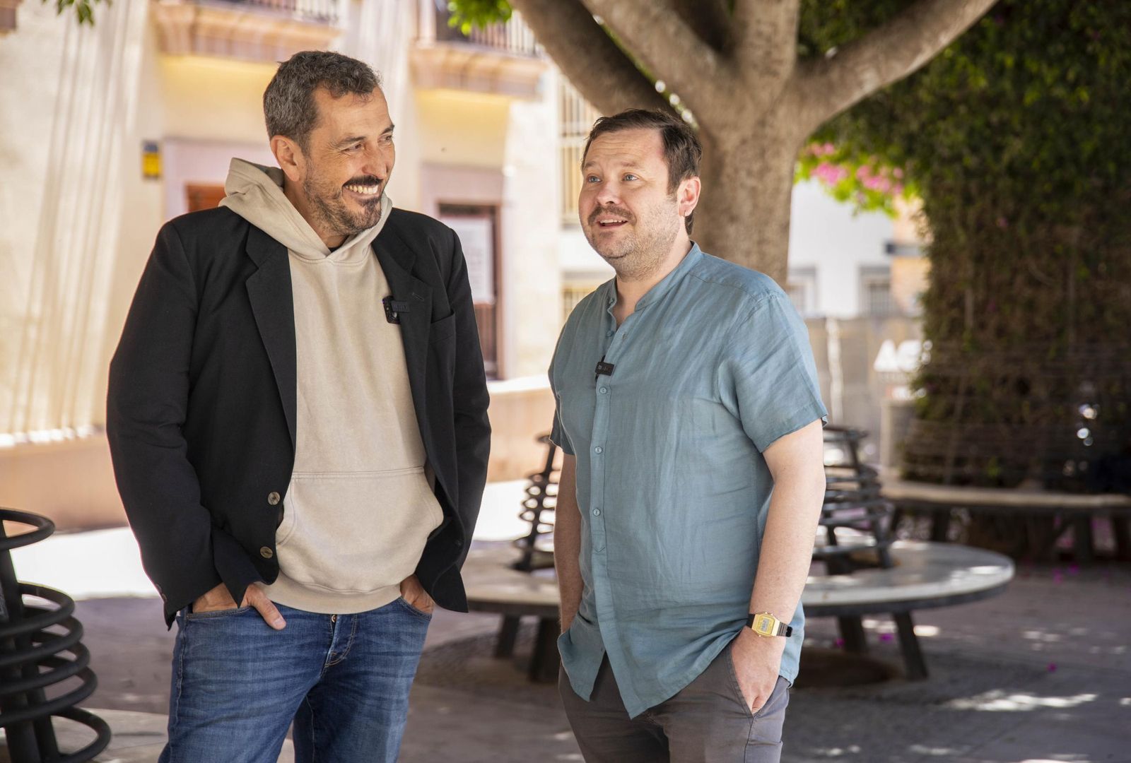 Las imágenes del rodaje del Corto Interferencias en Almería