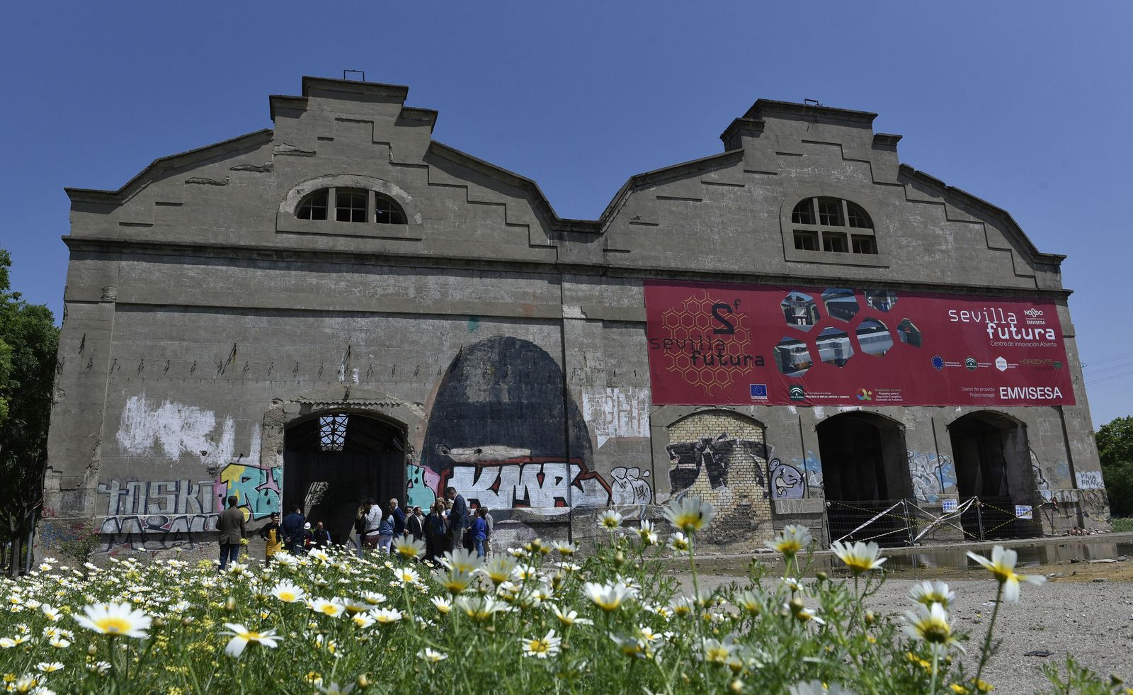 El proyecto para las naves de Renfe de San Jerónimo está financiado con fondos Edusi.