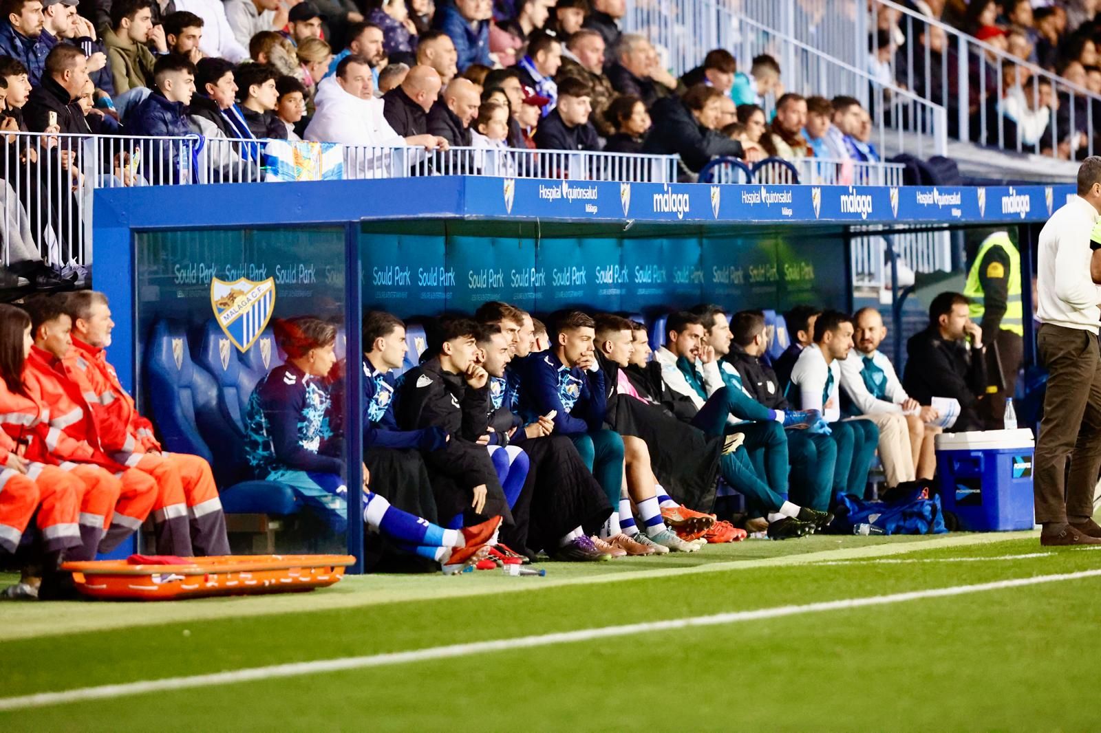 El Málaga CF-Albacete, en fotos