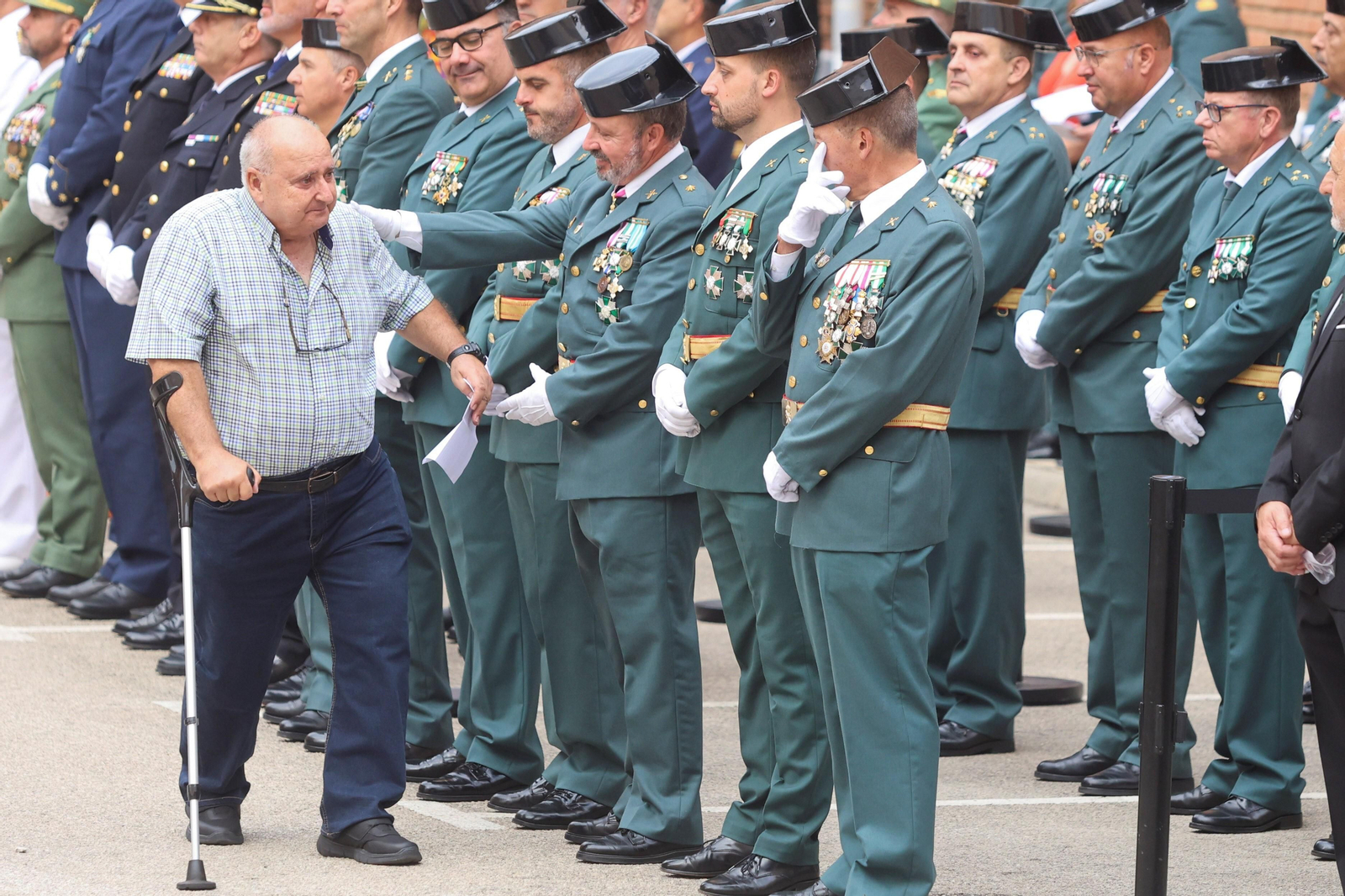 La Guardia Civil de Málaga homenajea a los agentes retirados en su 179 aniversario