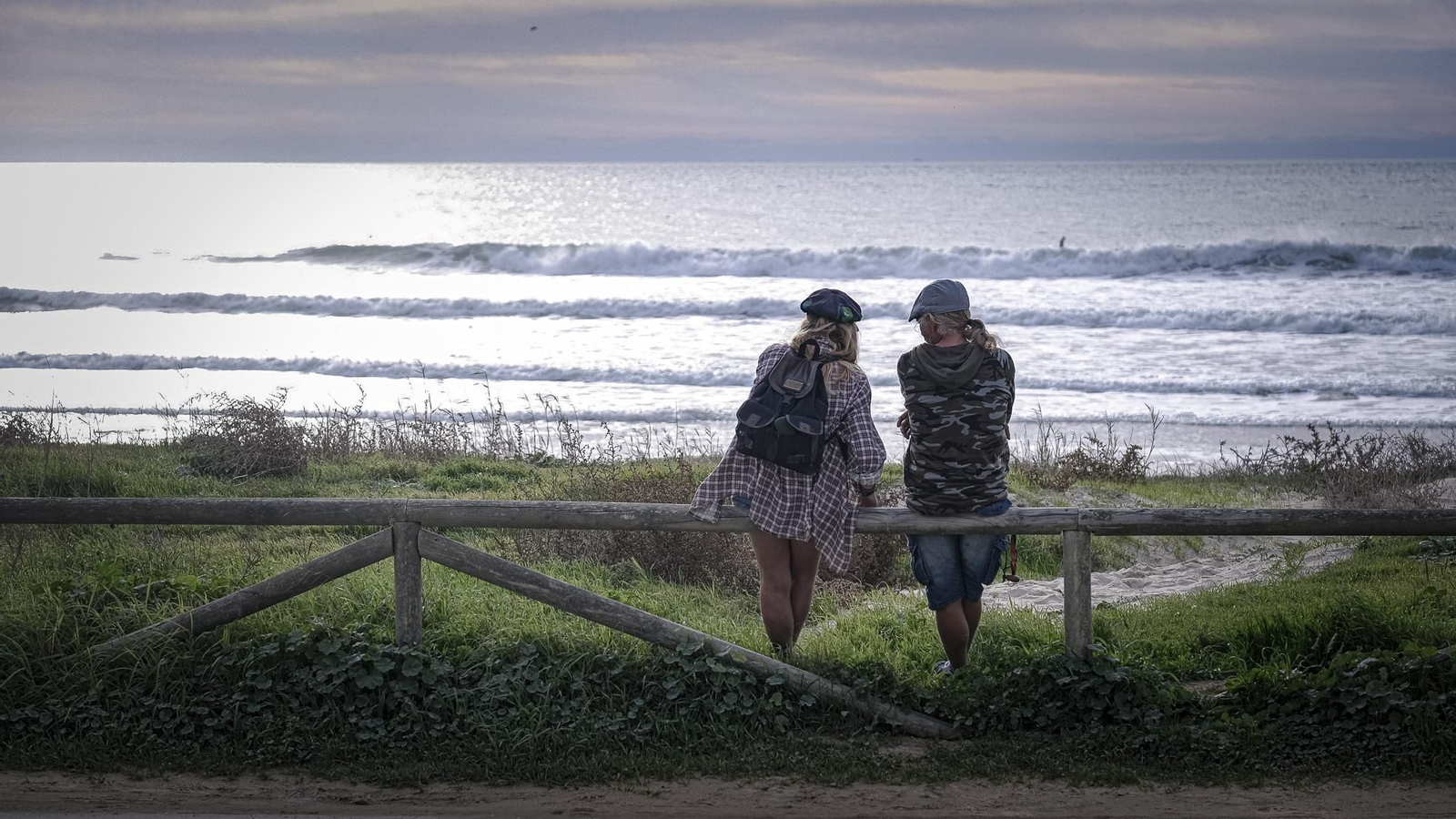 Atardecer de otoño en El Palmar