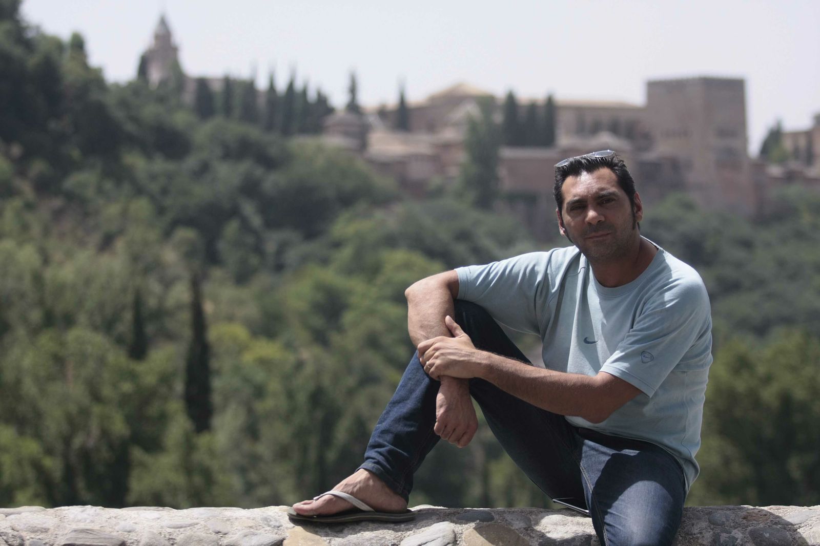 El cantaor en su ciudad de acogida, Granada.