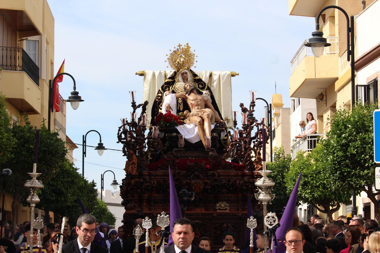La subida de Jesús y el Pregón del Judío de Vera, en imágenes