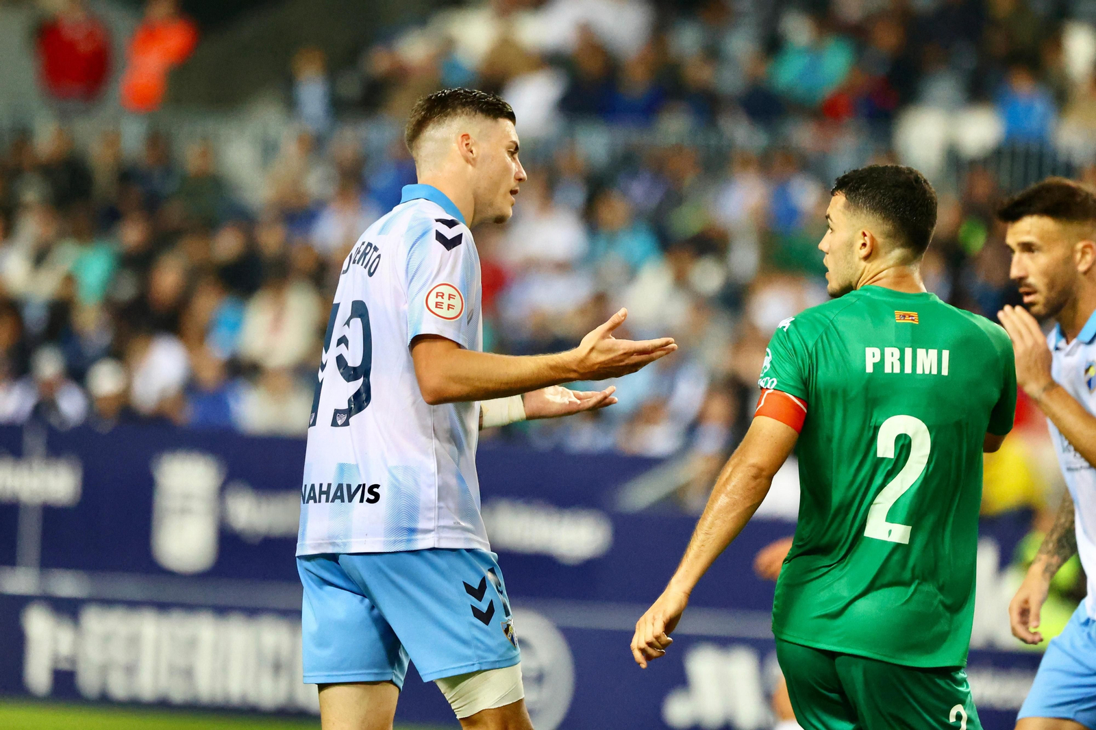 El Málaga CF-Alcoyano, en fotos