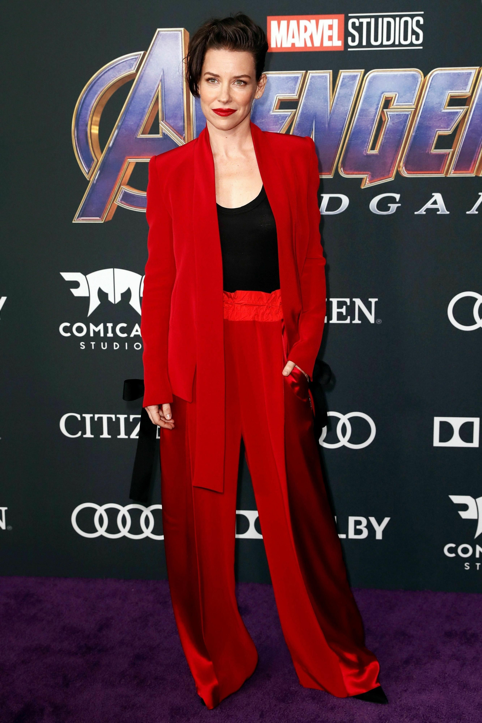 Evangeline Lilly Vengadores: Endgame, la alfombra roja de la première más esperada del año