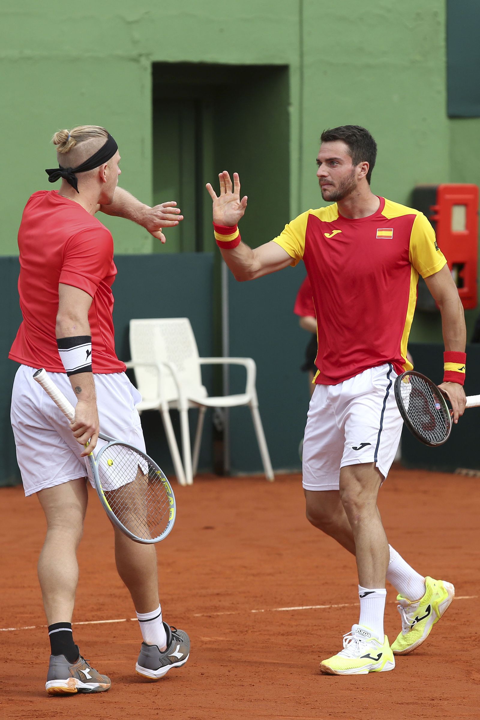 Las fotos del España-Rumanía en la Copa Davis