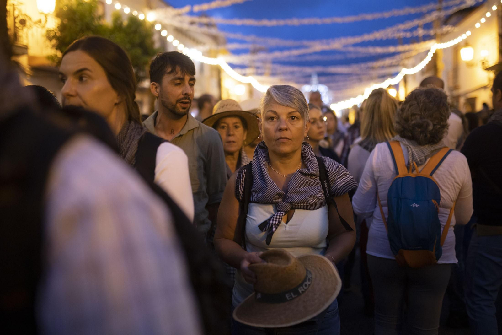 Imágenes del traslado de la Virgen del Rocío de Almonte hasta El Chaparral