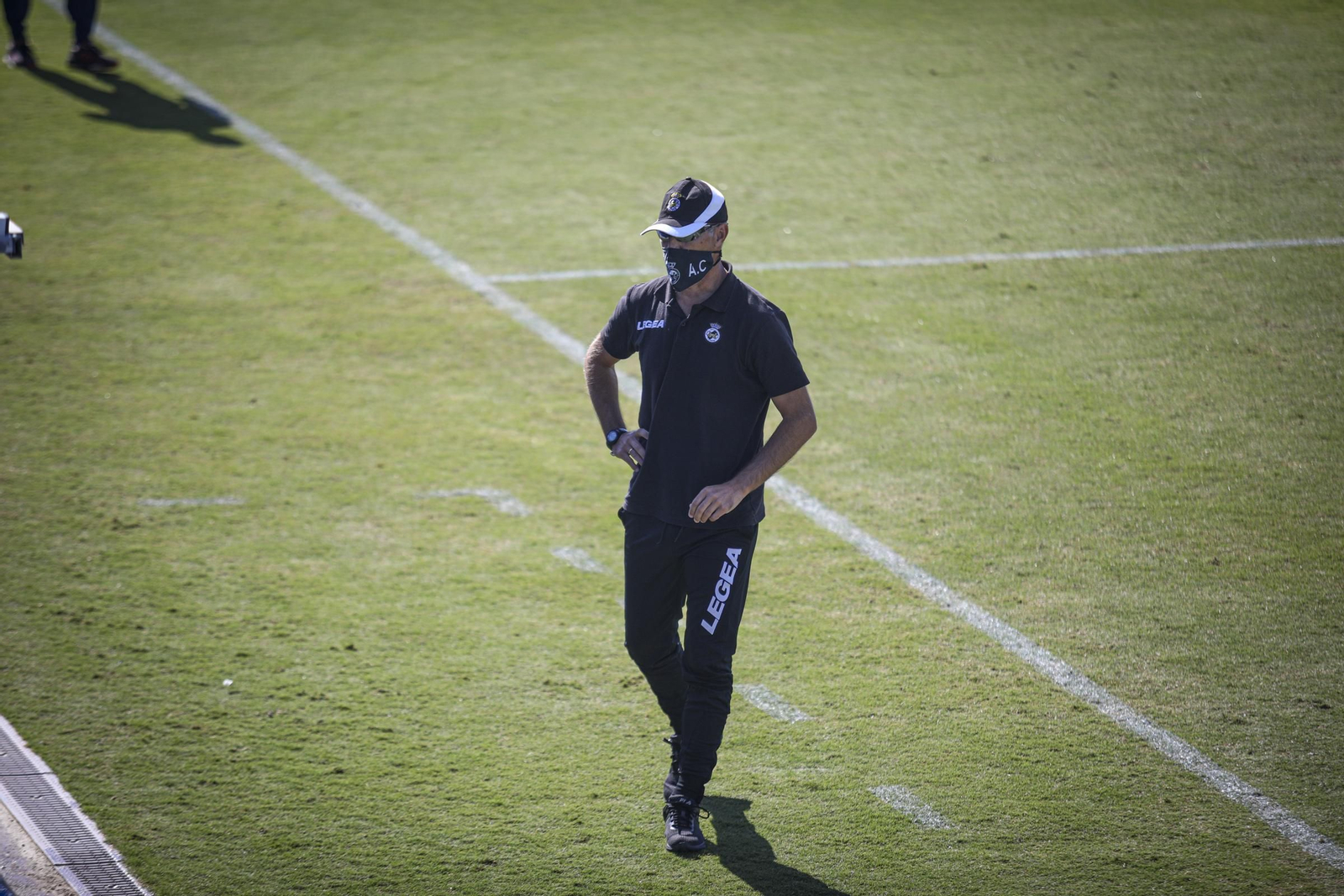 Antonio Calderón, entrenador de la Balona