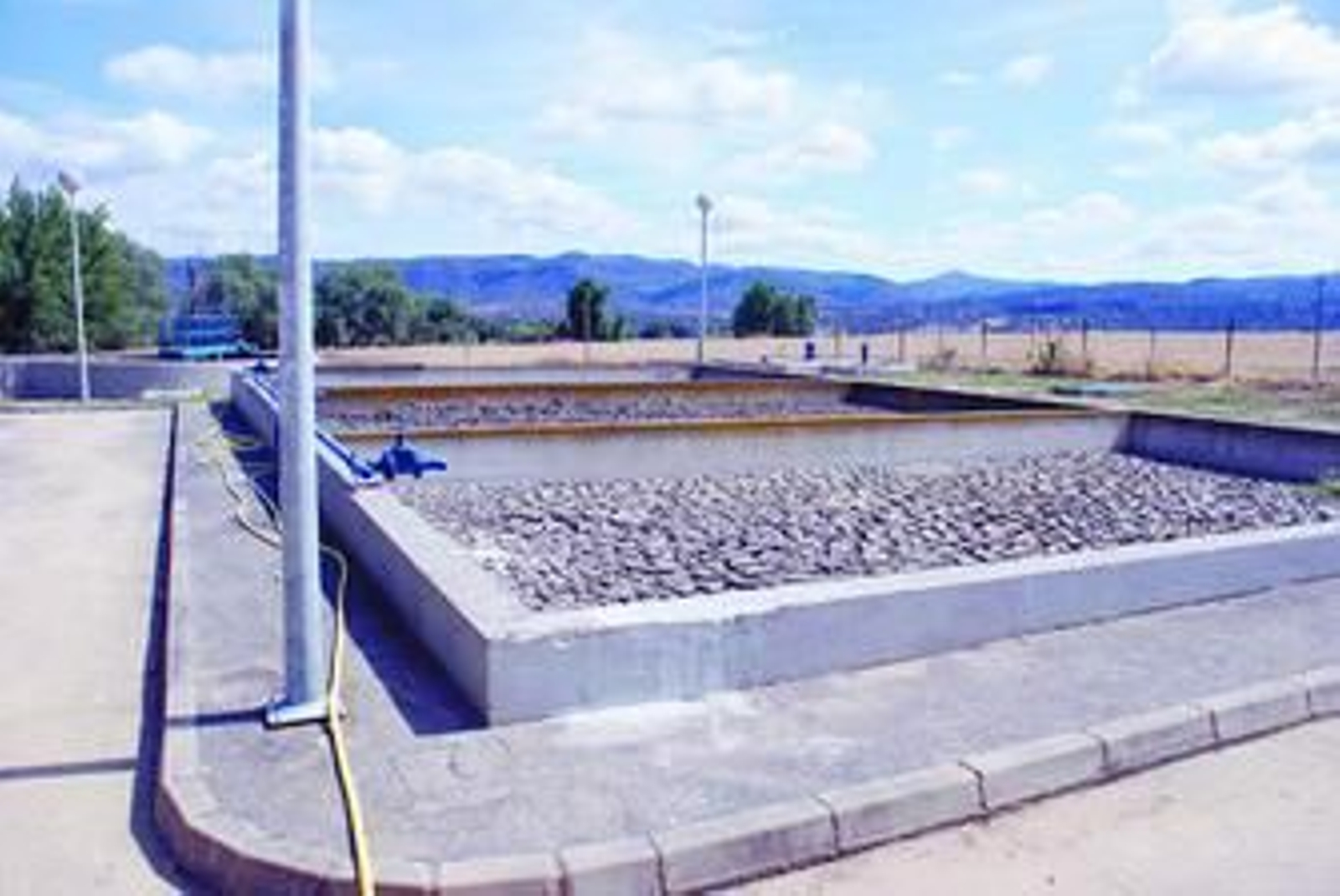 Imagen de la depuradora arochena tomada el pasado 30 de junio.
