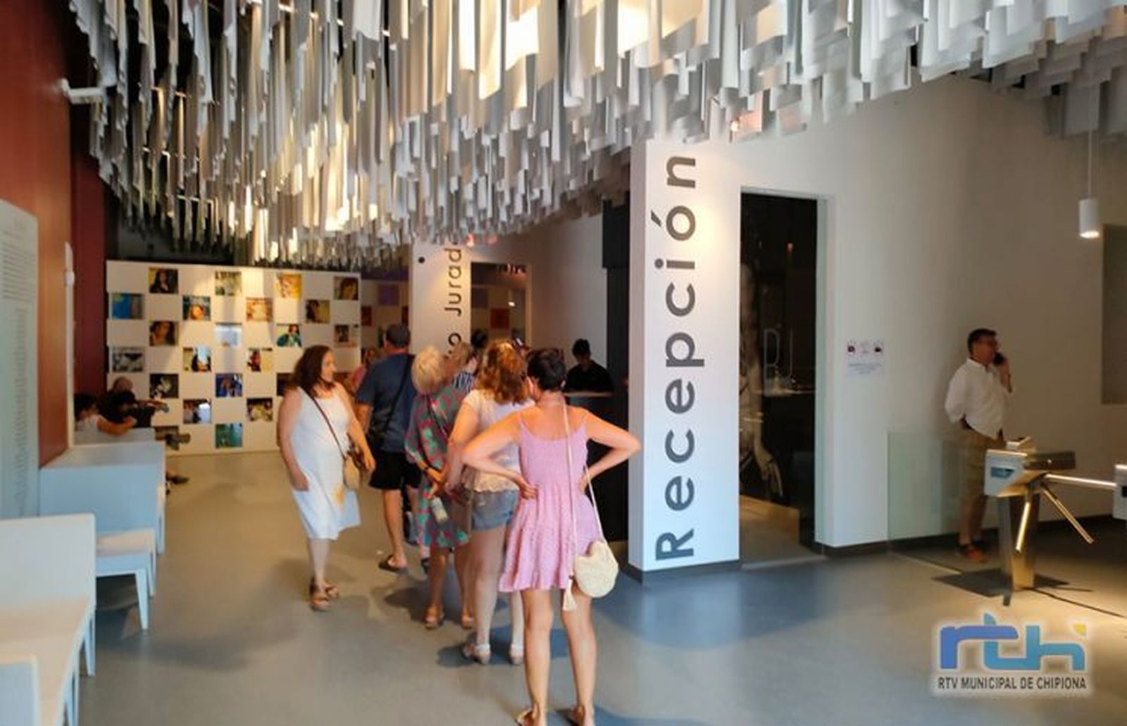 Una vista interior del Centro de Interpretación ‘Rocío Jurado’ de Chipiona.