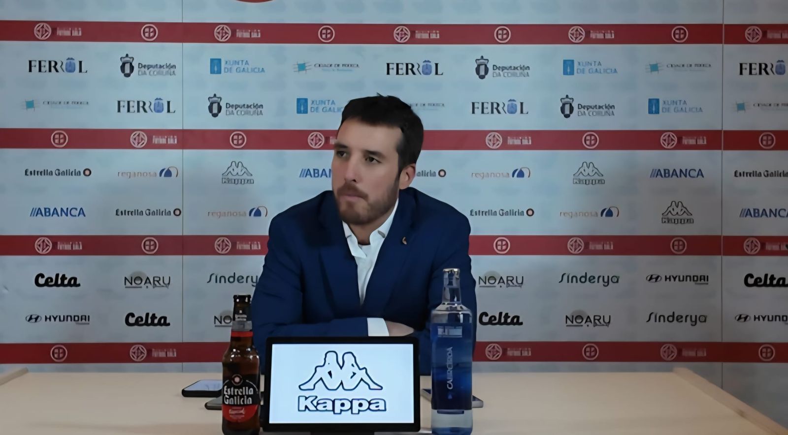 Gerard Casas, en rueda de prensa.