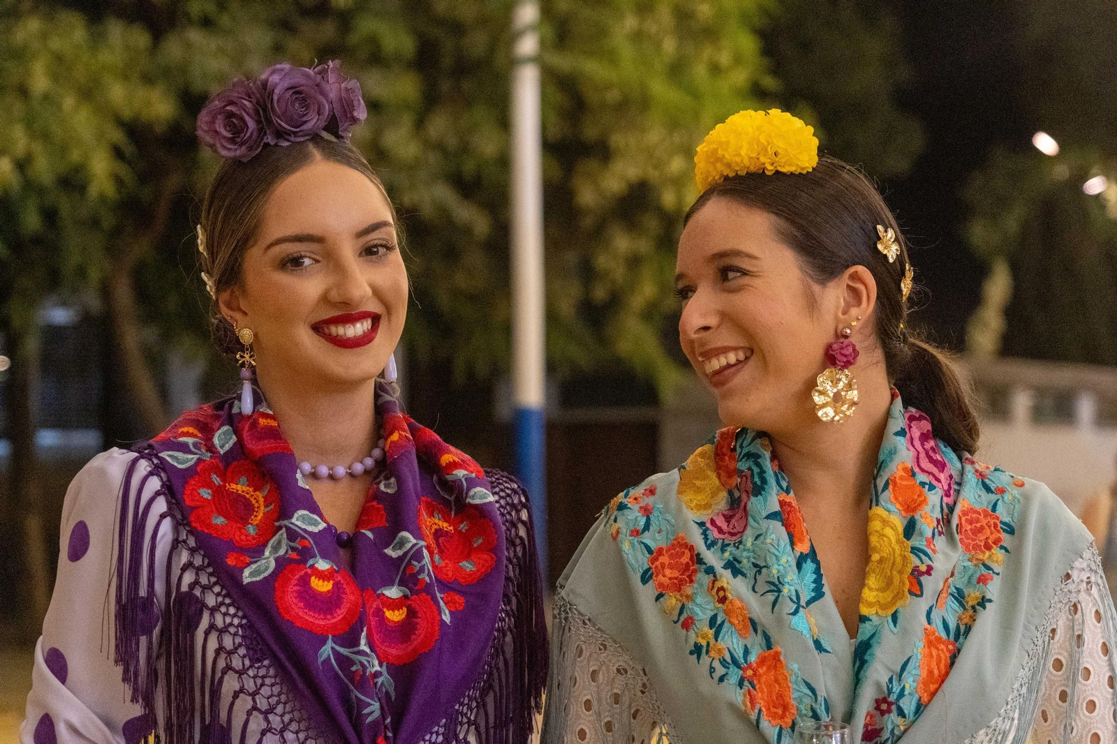 Ambiente de la noche del 10 de Octubre en la Feria Del Caballo 2025