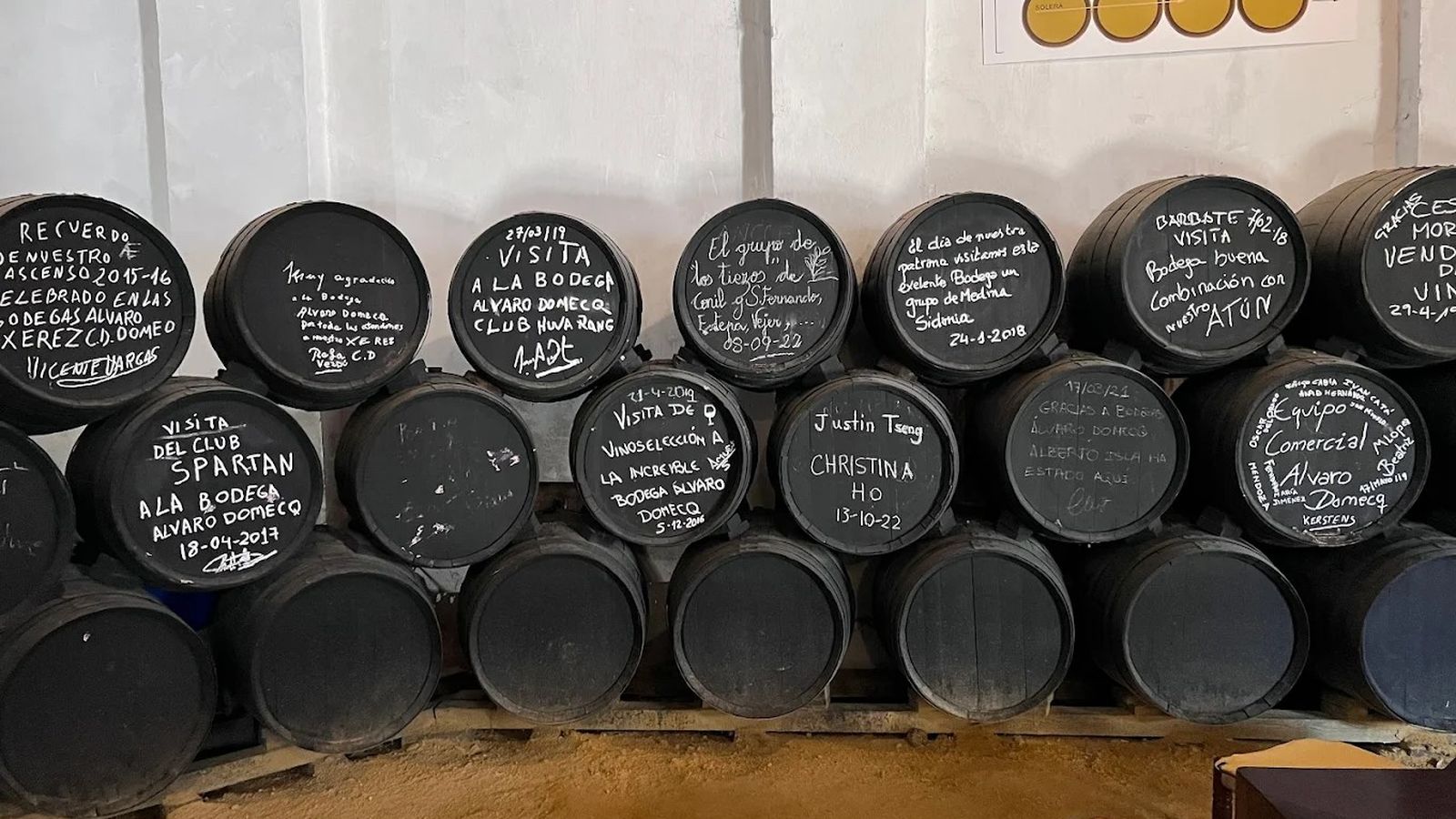 Bodegas Álvaro Domecq, en Jerez.