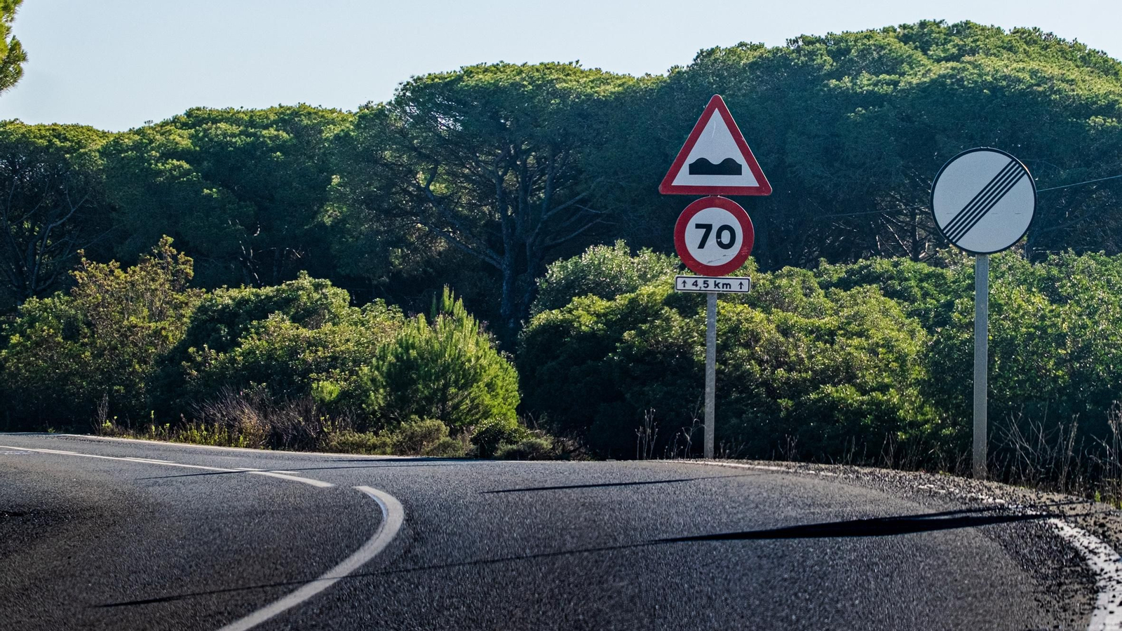 Las imágenes del estado de las carreteras de la provincia de Cádiz