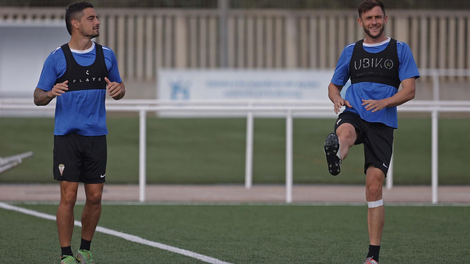 Tomás e Iván Turrillo, los capitanes algecireños del Algeciras.