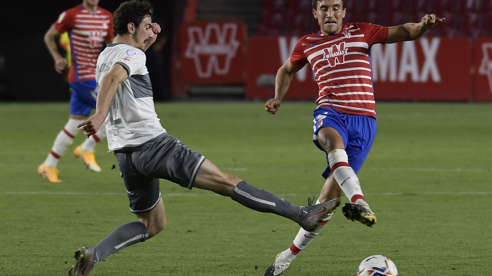 Luis Milla fue una vez más uno de los mejores jugadores del Granada CF.