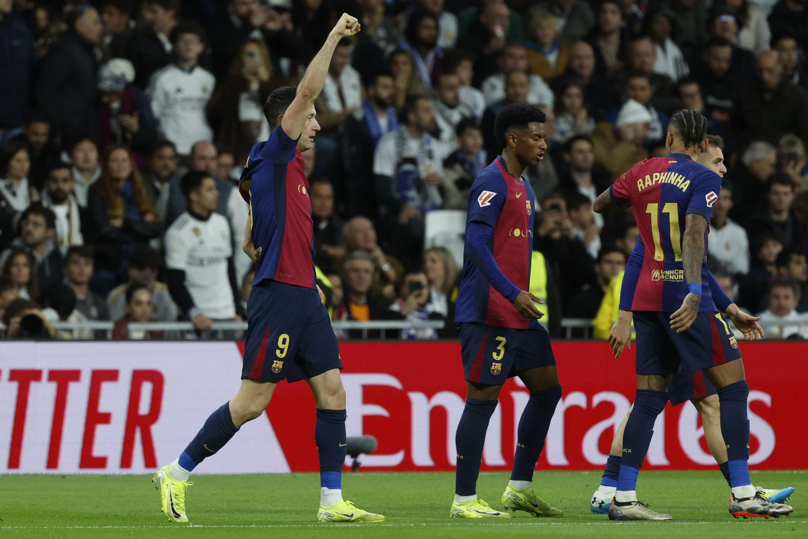 La prolongación del Real Madrid - Barcelona: todas las fotos