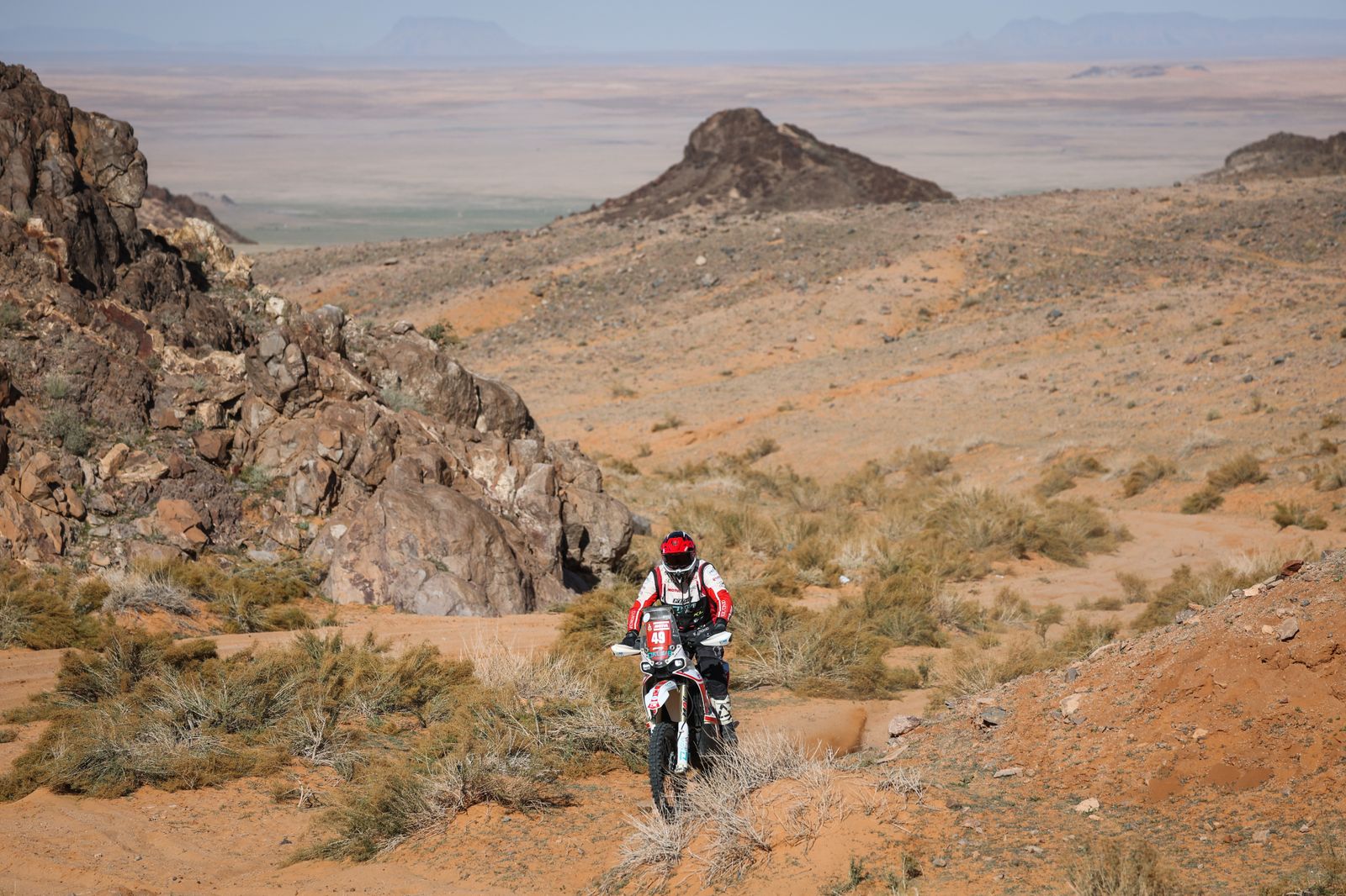 La etapa 9 del Rally Dakar, en fotos