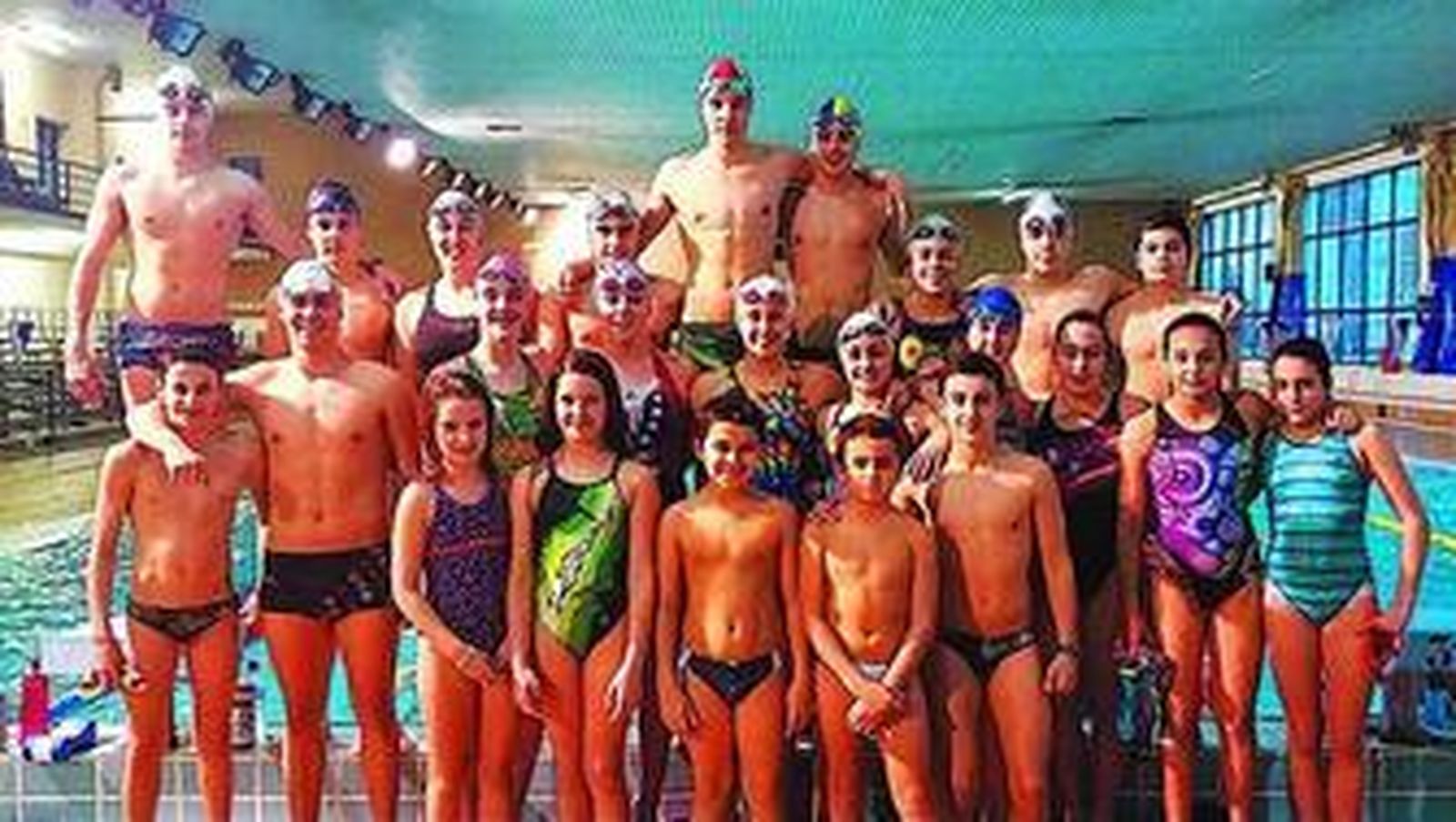 Nadadores del Ciudad de Algeciras.