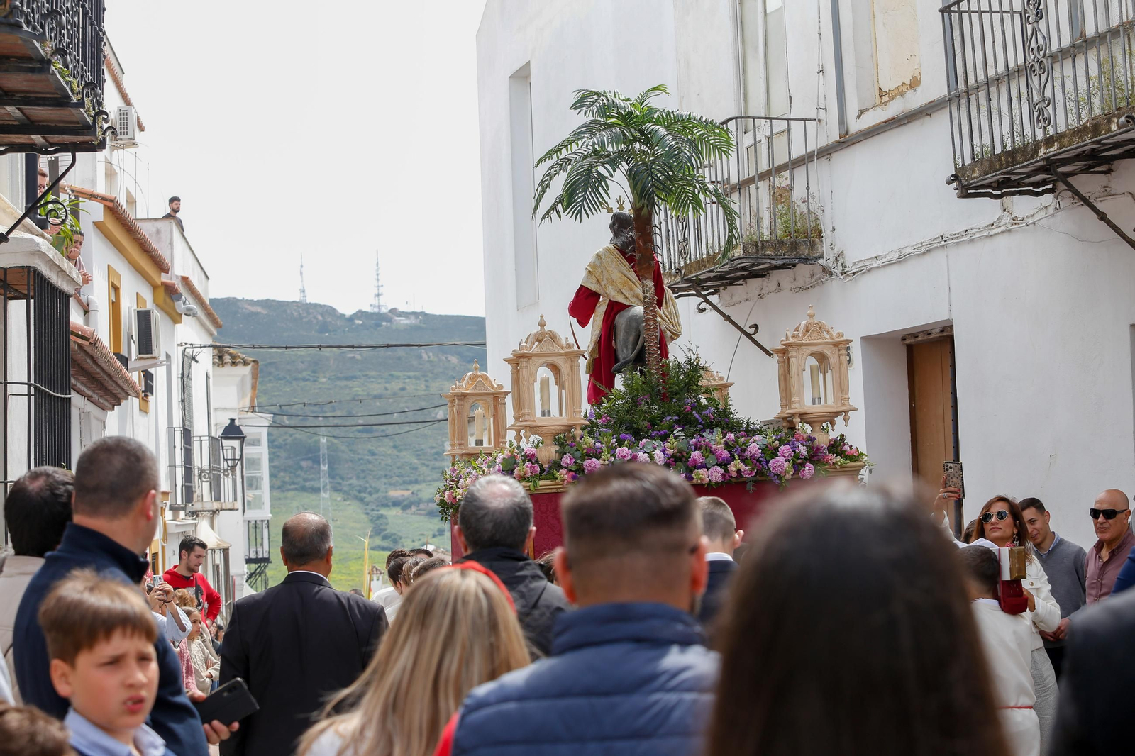 Fotos del Domingo de Ramos en San Roque