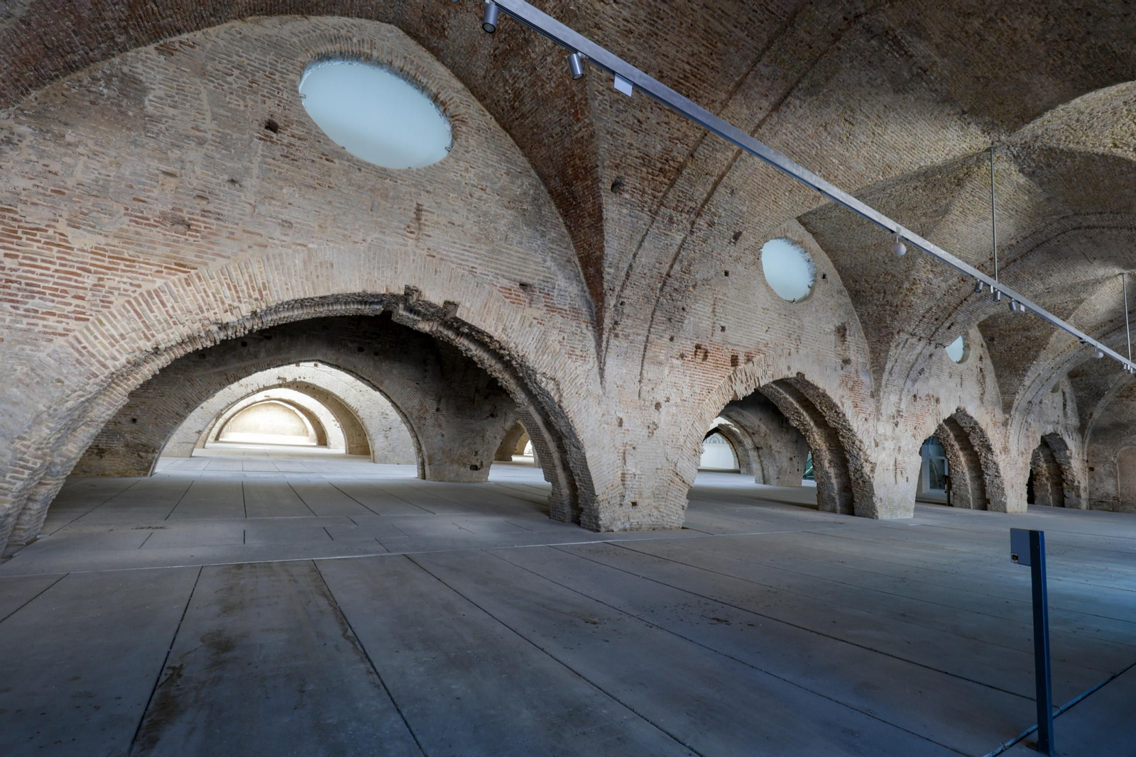 Las Reales Atarazanas en su estado actual.