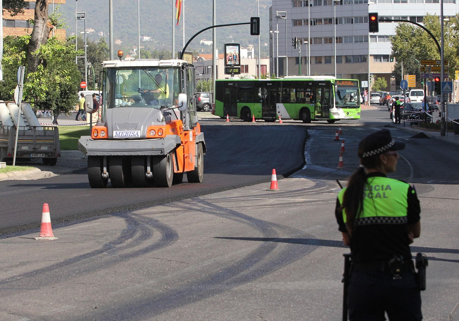 Una actuación anterior del Plan Asfalto en Córdoba