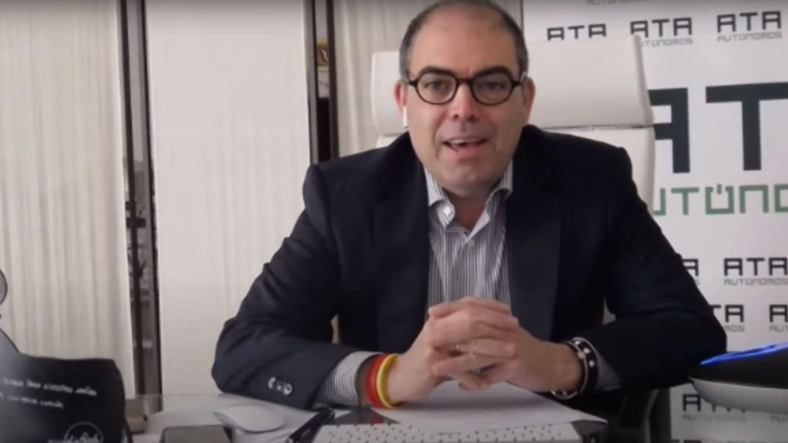 Lorenzo Amor, de ATA, también ha participado en la reunión.