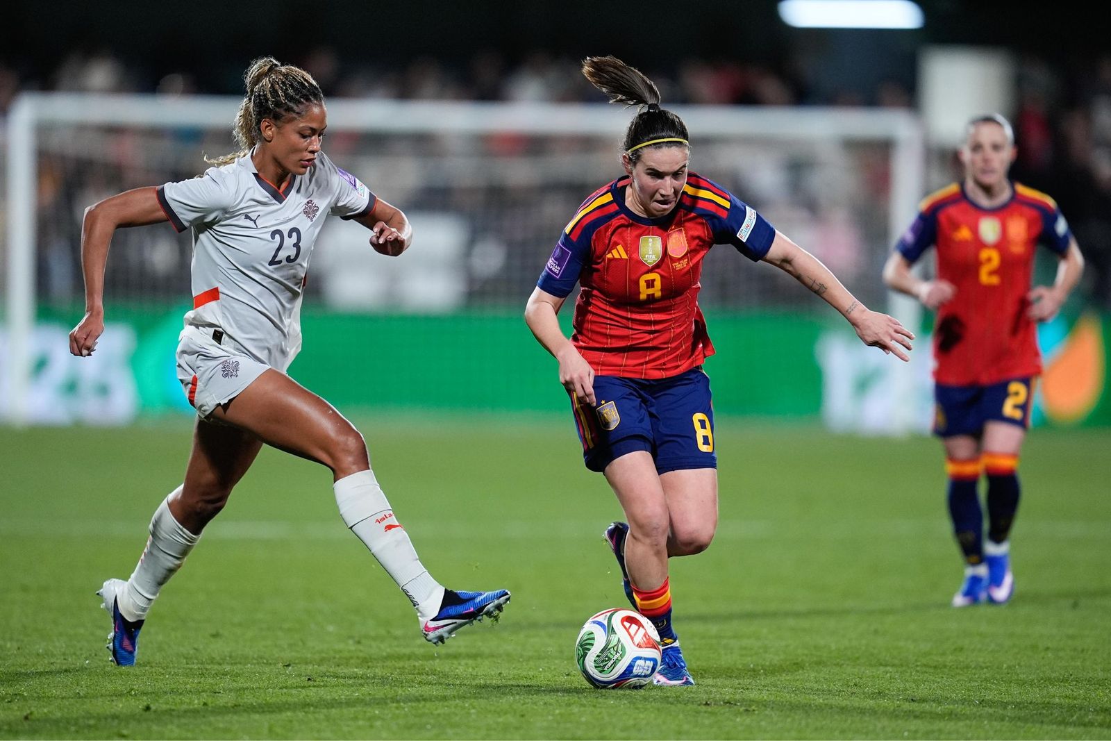 Las fotos del España-Islandia de fútbol femenino
