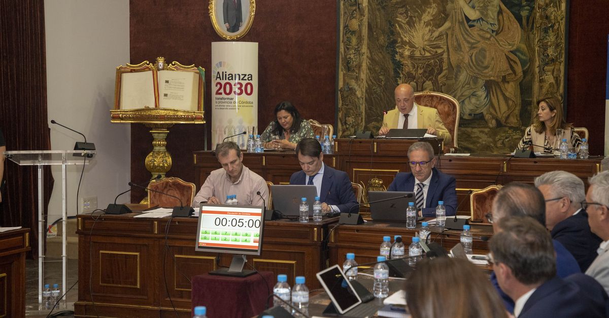 La Diputación de Córdoba aprueba el Plan Más Provincia con una ...