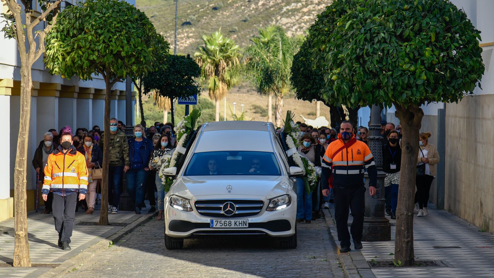 Las fotos del último adiós de San Roque a María Isabel