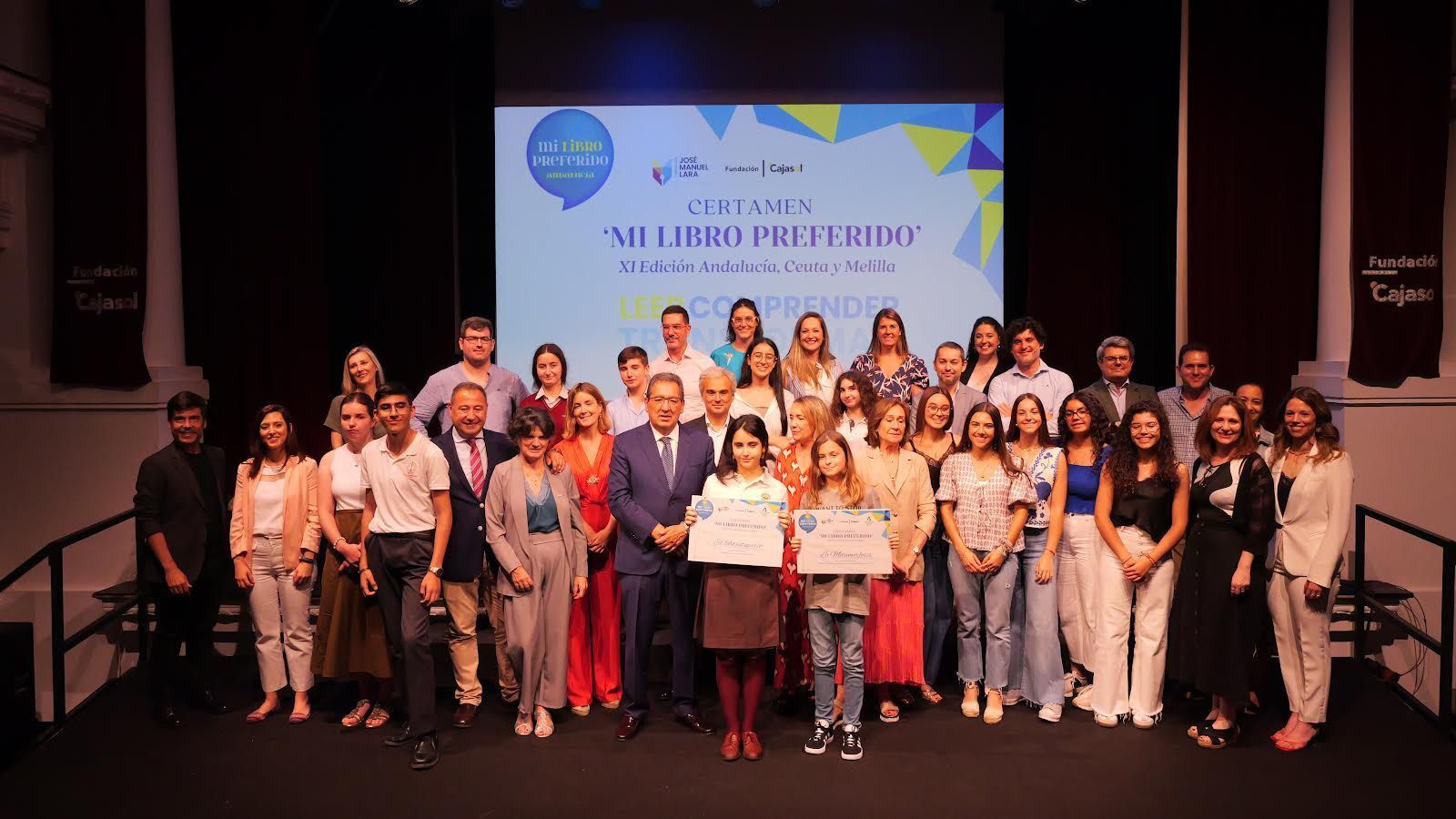 Luisa Cabral Núñez, del colegio San Juan Bosco de Sevilla, entre los ganadores de 'Mi libro preferido'