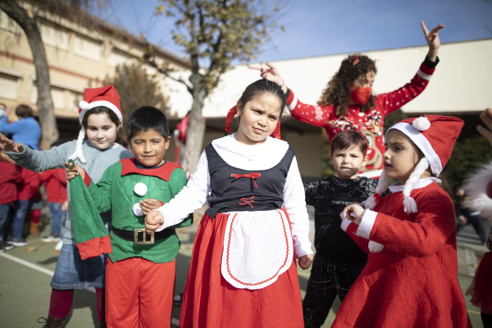 Fotos de las cabalgatas de Papá Noel en Granada
