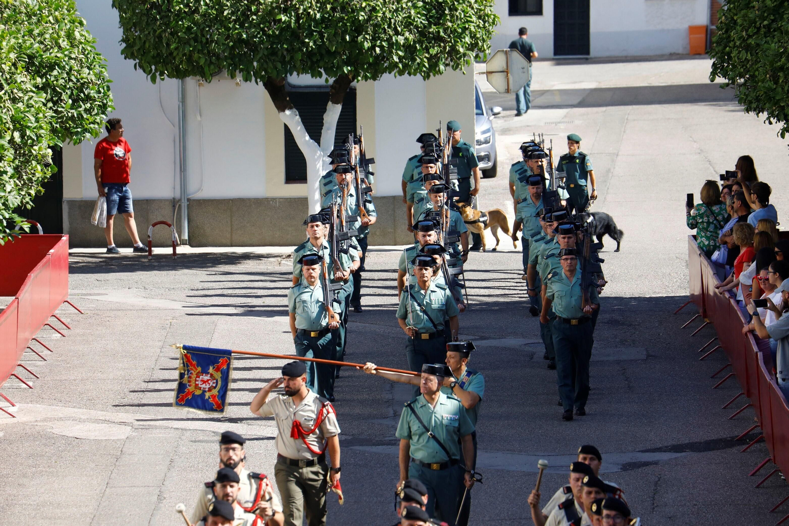 Las imágenes de la toma de posesión del nuevo jefe de la Comandancia de Córdoba, el coronel Ramón María Clemente