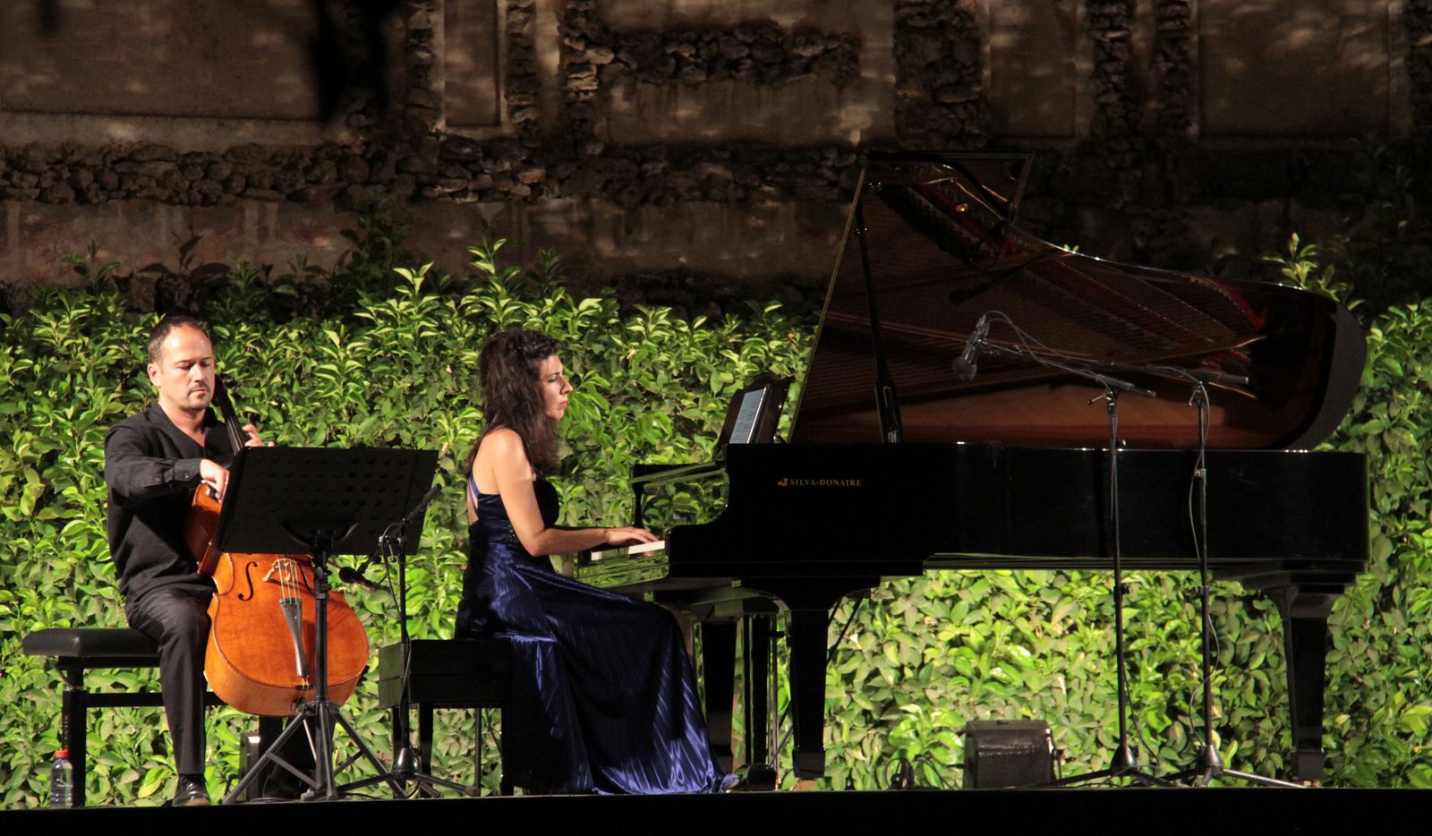 Israel Fausto Martínez y Patricia Arauzo en el Alcázar