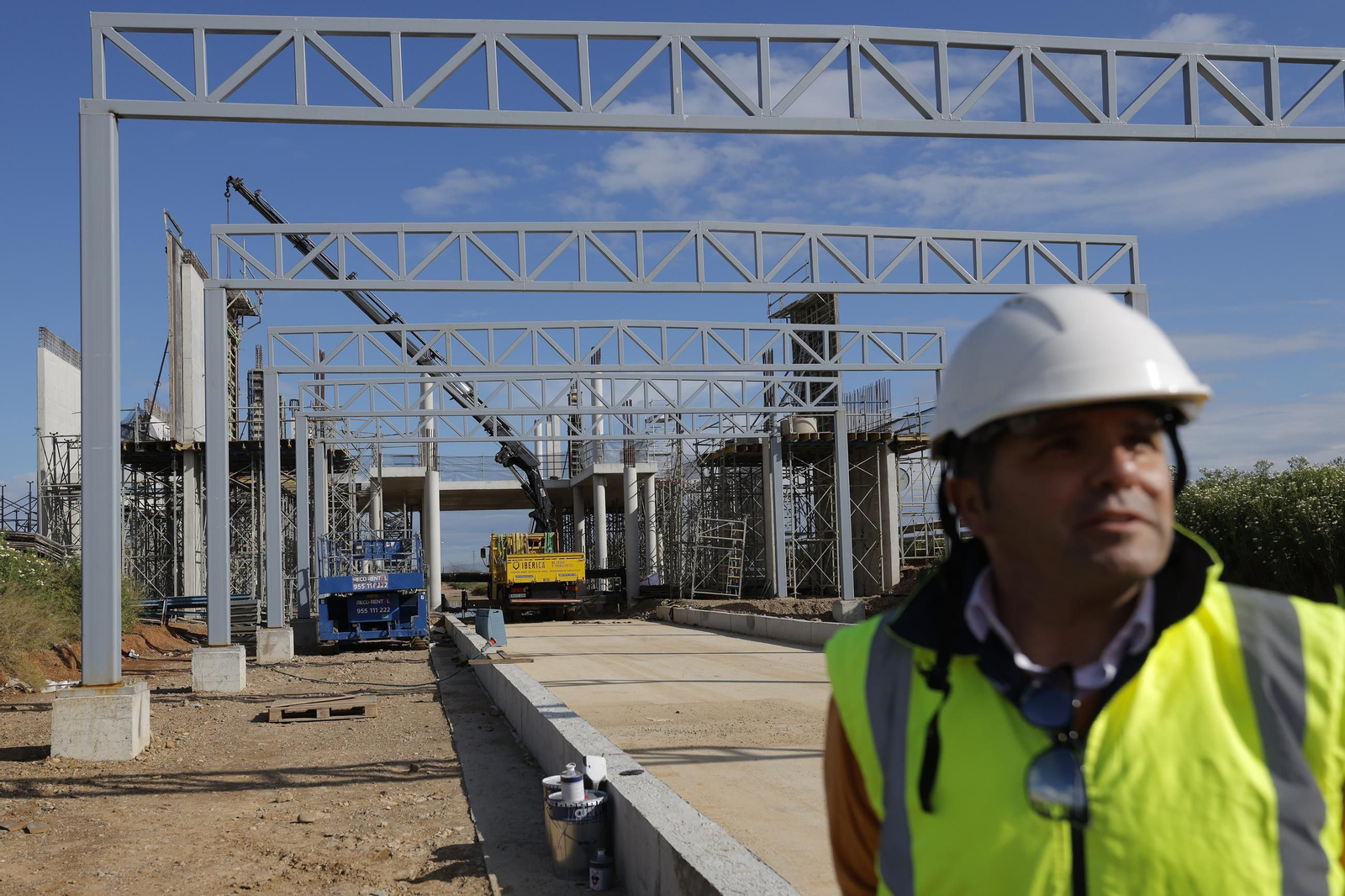 Los avances de la linea 3 del metro de Sevilla, en fotos
