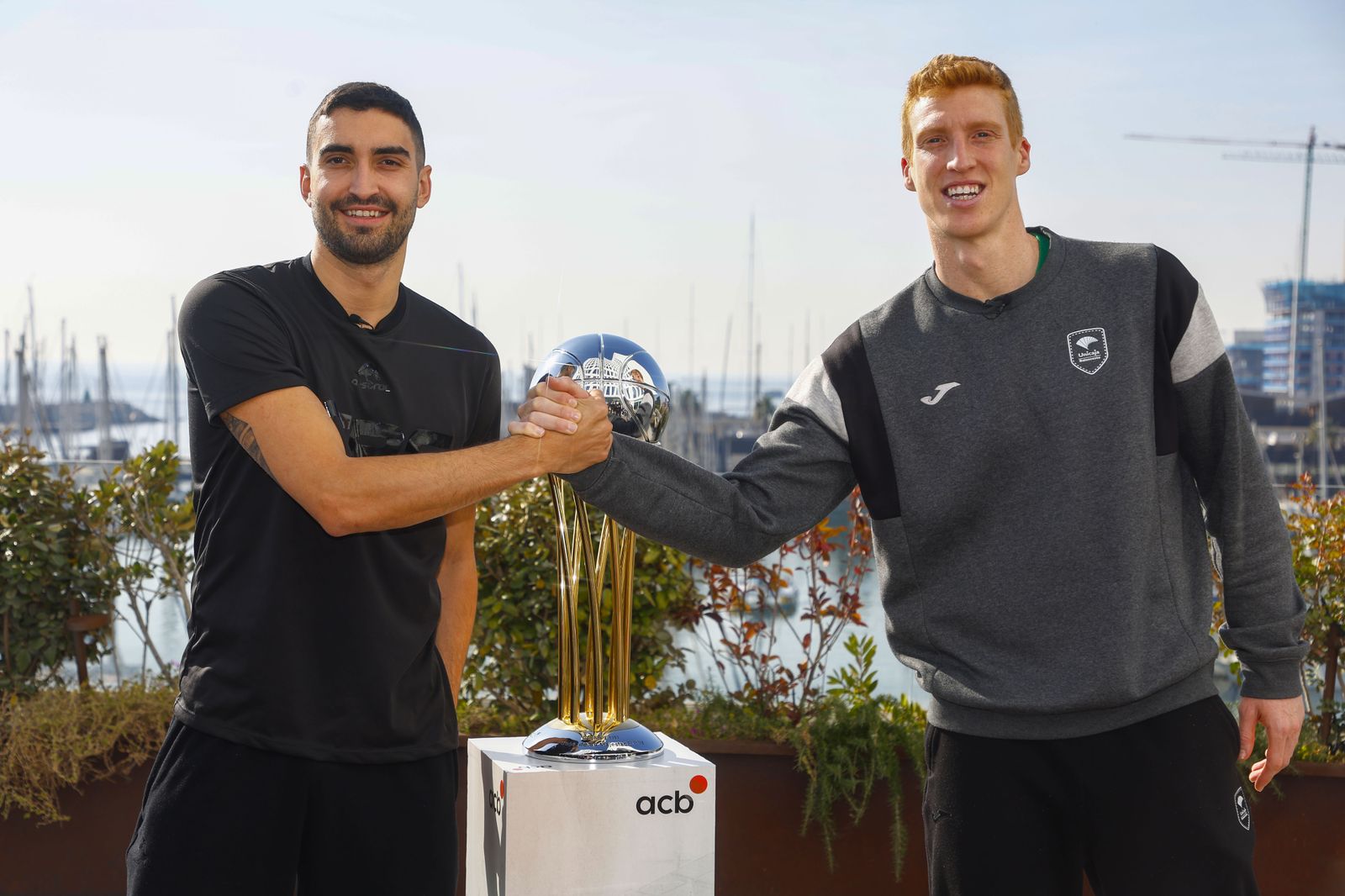 Alberto Díaz, junto a Jaime Fernández