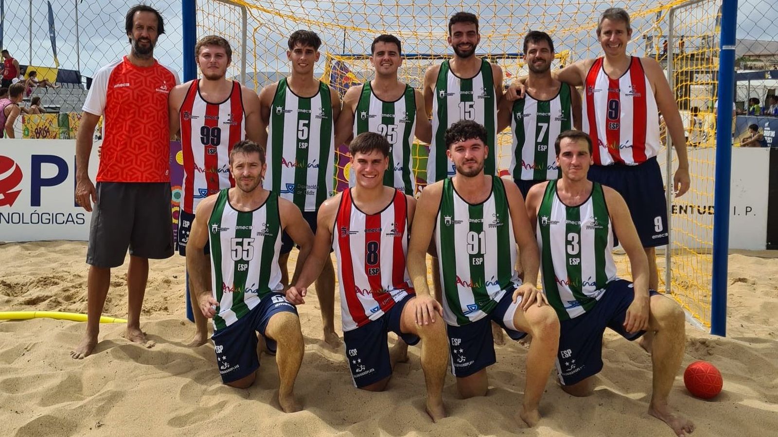 La formación del BM Playa Algeciras