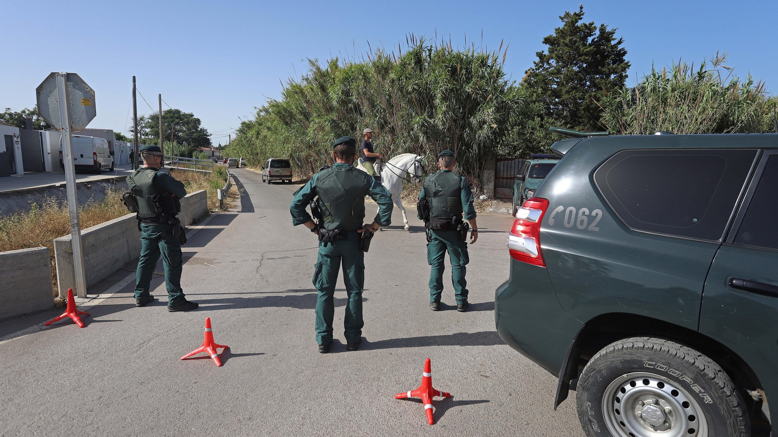 Fotos de los registros en 'Villa Narco' en La Línea