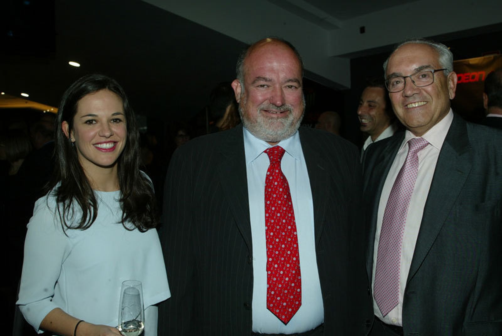 El onubense Luis Millán, en el centro de la imagen.