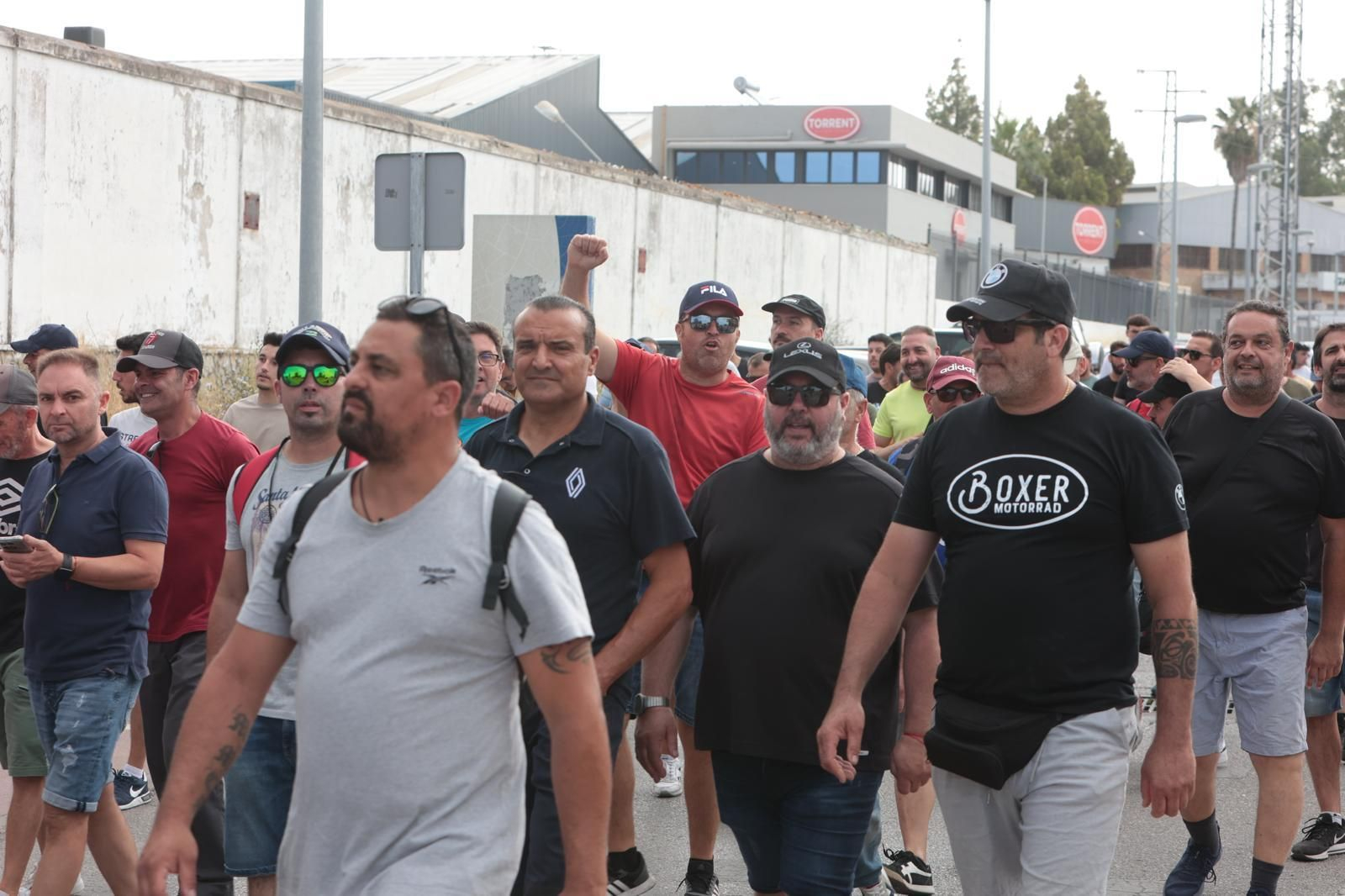 Imágenes de la segunda jornada de huelga del metal en Jerez Imágenes de la segunda jornada de huelga del metal en Jerez