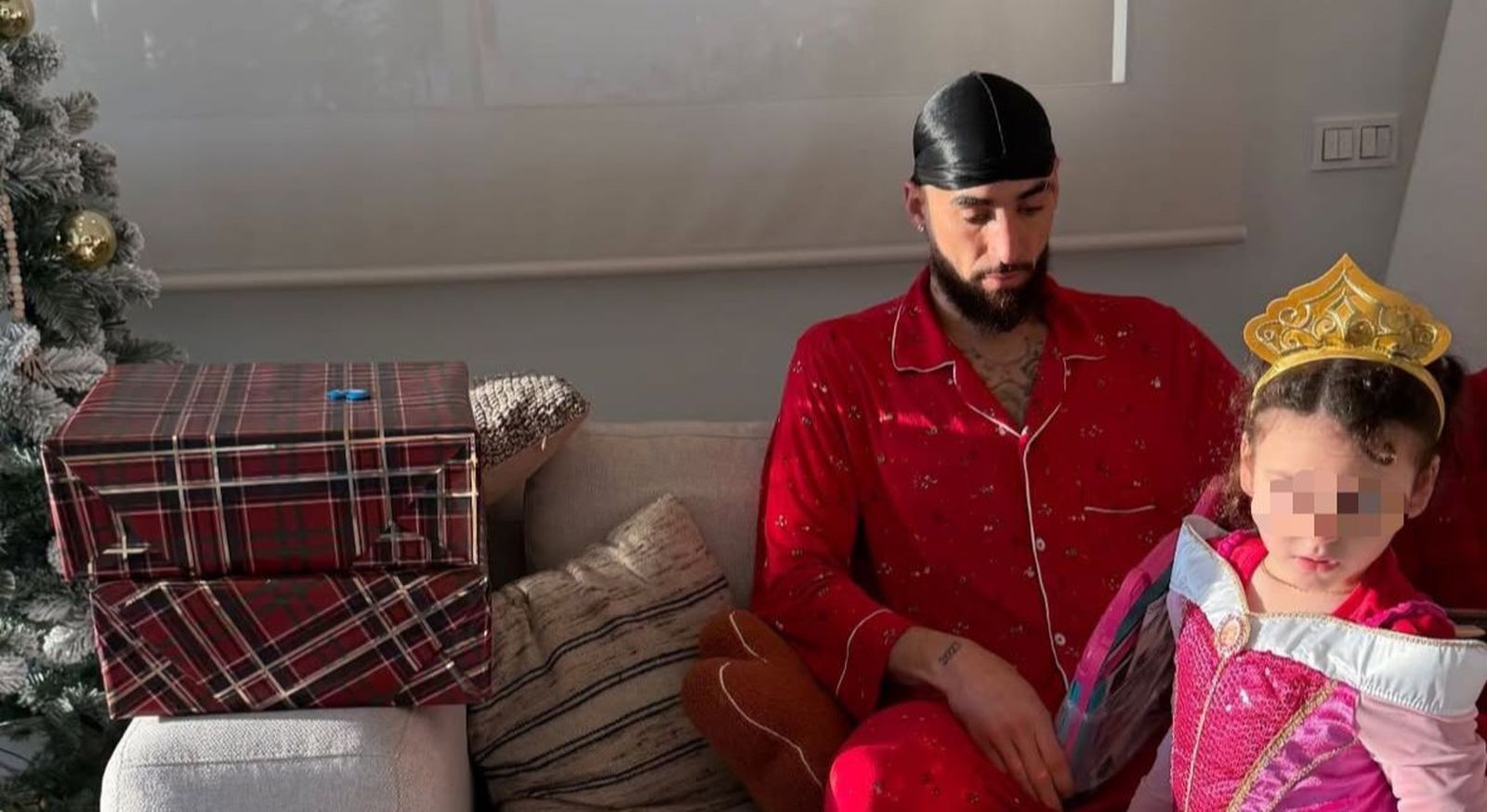 Chris Duarte, en Navidad.